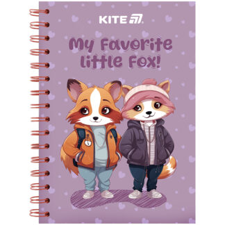 Блокнот А5/80арк. "Kite" /K25-1911-4/ на спіралі картонна обкл. # Cute 4 (1/10)