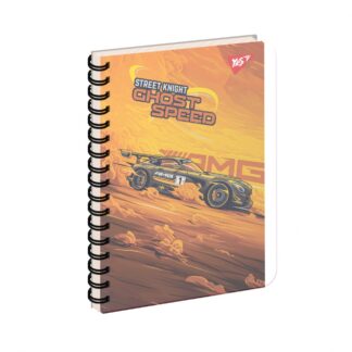 Блокнот "YES" В6/144 4в1 /681980/ "Street knight", пластик обкл., з розділ. (3/30)