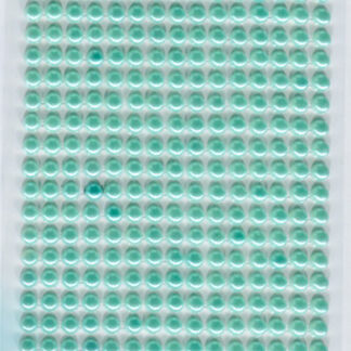 Перлини самоклеючі "ROSA Talent" /533/ бірюзові., 5 мм, 375шт