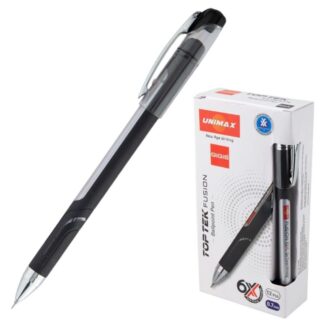 Ручка кулькова "Unimax" /UX-10 000-01/ "Top Tek Fusion 10 000" чорна (12/120/1200)