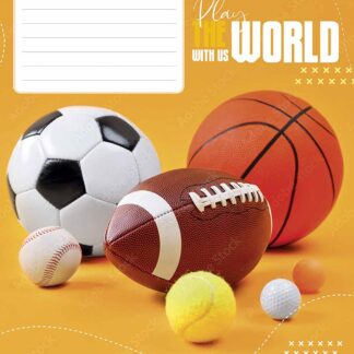 Зошит уч. "Школярик" 18арк.== /3423L/ "Play" ВД-лак (хлопчик) (25/250)