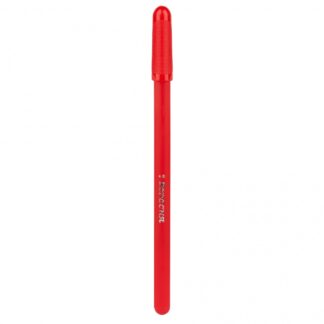 Ручка масляна "1В" /412099/ "Amazik" 0,7мм, червона (30/600)