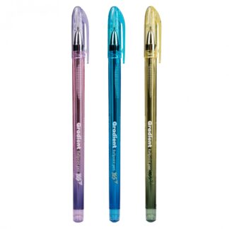 Ручка кулькова "YES" /412240/ «Gradient» 0,5мм, синя (12/144/1728)