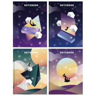 Блокнот "Gold Brisk" А5/96арк. # /ТВ-55/ тв.лак. №5154-8 (4/64)