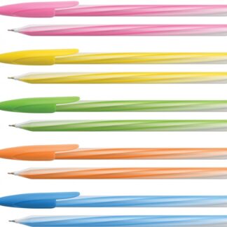 Ручка масляна "OPTIMA" /O15673/ FRESH UP, синя (50/1000)