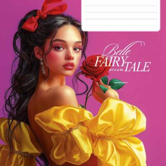 Зошит уч. "Школярик" 48арк.== /3542L/ "Fairytale" ВД-лак (дівчинка) (10/100)