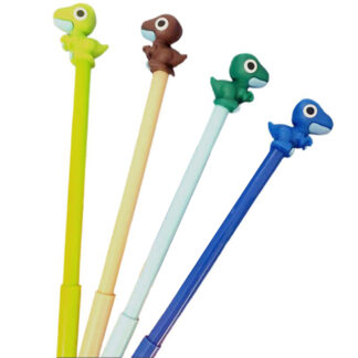 Ручка гелева /020087/ 72-4, синя, 0,5мм, Динозавр (12/144/1728)