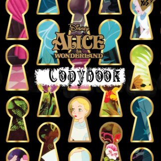 Зошит уч. "YES" 12арк.# /764214/ "ALICE" мат. ВДЛ+софт-тач+фольга золото (10/250)