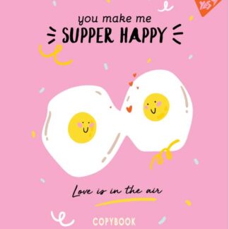 Зошит уч. "YES" 12арк.# /764203/ "HAPPY" мат. ВДЛ+УФ-виб. (10/250)
