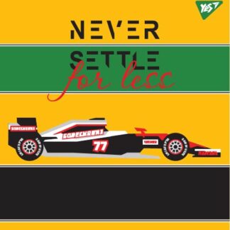 Зошит уч. "YES" 12арк.# /764196/ "NEVER SETTLE" виб.гібрид.лак (10/250)