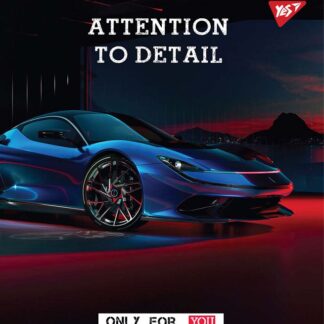 Зошит уч. "YES" 12арк.== /765162/ "Auto tuning" виб.гібрід.лак (10/250)