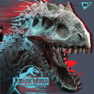 Зошит уч. "YES" 18арк.# /765317/ "Jurassic world. Science gone wrong" Ірідіум+гібрід.виб.лак (10/200)