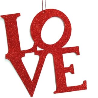 Заготовка "Діамантові ручки" /123046/ "Напис LOVE" 20 см 10 шт фоаміран, в упак.