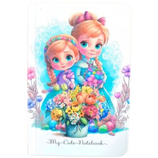 Блокнот 140*95/64 "Bourgeois" /N9500/ Тв.обкл., мат.лам., вн.блок 60г, # (1/120)