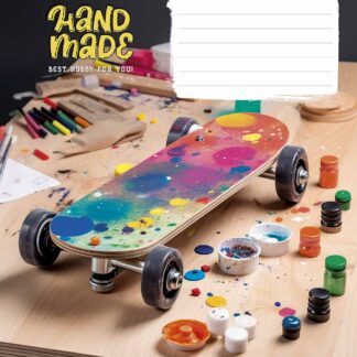 Зошит уч. "Школярик" 18арк.# /3286K/ "My hobby" ВД-лак (хлопчик) (25/250)