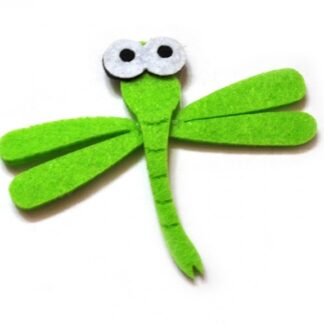 Набір фетрових заготовок "Діамантові ручки" /120646/ "Бабка",  6,5 см, 30 шт в упак