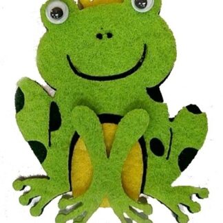 Набір фетрових заготовок "Діамантові ручки" /120535/ "Царівна-Жабка", 6 см, 20 шт в упак