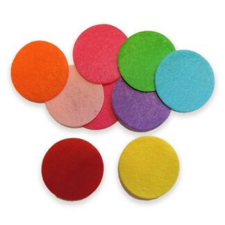 Набір фетрових заготовок "Діамантові ручки" /120478/ "Кружечок", 4,5 см, 500 шт в упак, МІКС