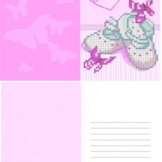 Набір для творчості зі стразами (листівка) "Go to art"/189159/ "Love girl" 13*18 см