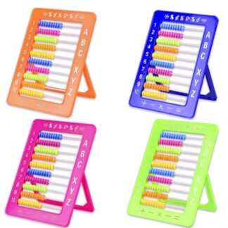 Рахівничка /924092/ пластикова на підставці навчальна, 15,5*23см, мікс (1/120/240/350)