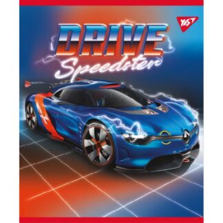 Зошит уч. "YES" 48арк.== /764374/ "SPEEDSTER"  ірідіум+УФ.спл. (5/100)