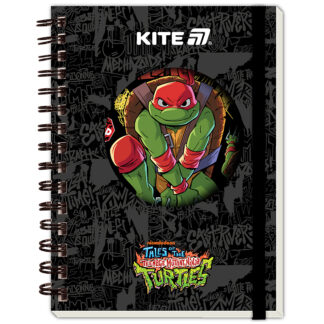 Блокнот А6/80арк. "Kite" /NT25-229/ вирубка, спіраль TMNT Tales of the TMNT (2024 Series) (1/50)