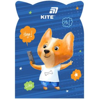 Блокнот В6/48арк. "Kite" /K25-461-3/ м'яка обкл. Hey Fox (1/50)