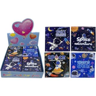 Блокнот 8*8см/70арк. /BT-044/ "Космонавт" (1/12)