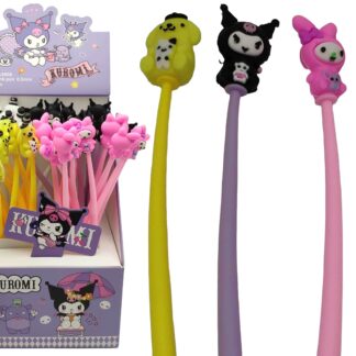 Ручка кулькова /3802/ "Зайчик Kuromi Куромі та друзі" (48)