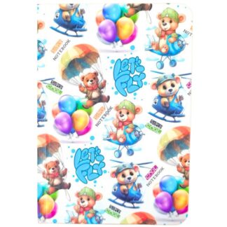 Блокнот А6/64 "Bourgeois" /N9509/ Тв.обкл., мат.лам., вн.блок 60г, # (1/120)