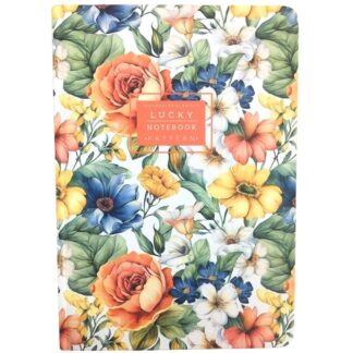 Блокнот А5/64 "Bourgeois" /N9518/ Тв.обкл., мат.лам., вн.блок 60г, # (1/60)