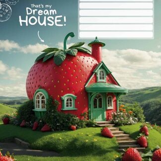 Зошит уч. "Star" 18арк.# /3530K/ "Dream house" ВД-лак (нейт) (25/250)