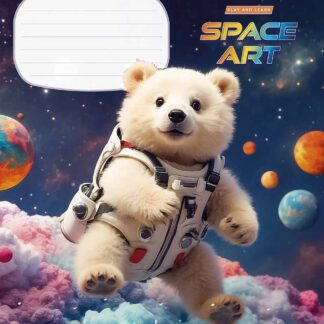 Зошит уч. "Star" 12арк.# /3406K/ "Space Art" ВД-лак (нейт) (30/360)