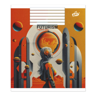 Зошит уч. "Бріск" 60арк.== /ТВ-15/ №2348 "Футурiзм" (15/180)