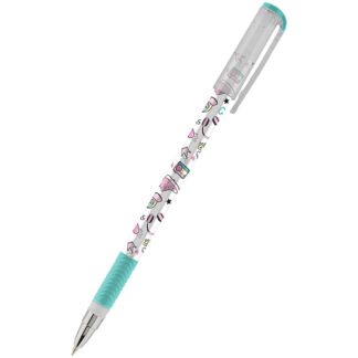 Ручка кулькова "Kite" /K24-032-1/ "Girl Power" синя (28/1260)