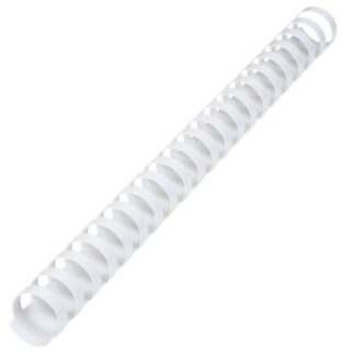 Пружина пластик "JO" /BS2278W/ d=22мм, А4, 180арк., біла (50)