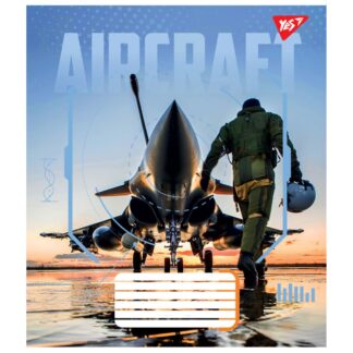 Зошит уч. "YES" 18арк.== /766987/ "Aircraft" (25/400)