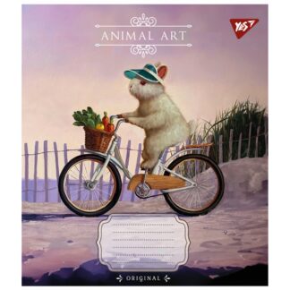 Зошит уч. "YES" 18арк.== /766988/ "Animal art" (25/400)