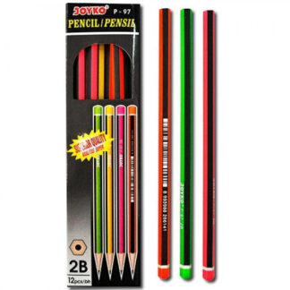 Олівець пр. P-97 "Radius" 2B   не заточений   (12/144)