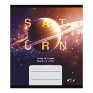 Зошит уч. "Gold Brisk" 24арк.# /ТВ-49/ №3529 "Далекий космос", 60г/м2, УФ-лак (20/400)