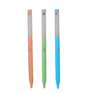 Ручка кулькова/масляна "YES" /411910/ "Crystal" 0,7мм, cиня (33/66)