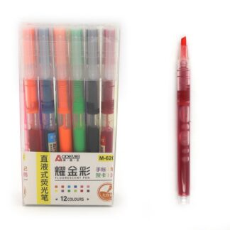 Набір маркерів текстових "AODEMEI" /M6205/ 12шт. (12/144)