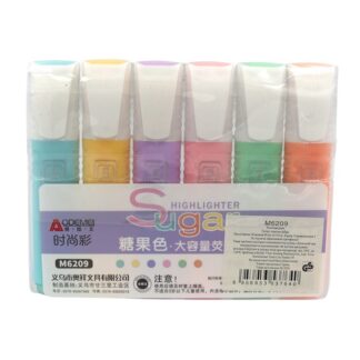 Набір маркерів текстових "AODEMEI" /M6209/ 6шт. (1/12/96)