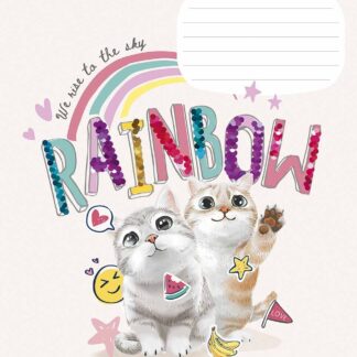 Зошит уч. "Star" 12арк.== /3295L/ "I love you (Я люблю тебе)" ВД-лак (дівчинка) (30/360)