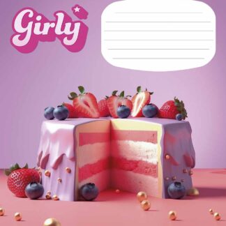 Зошит уч. "Star" 12арк.== /3330L/ "Girly (Дівчачі штучки)" ВД-лак (дівчинка) (30/360)