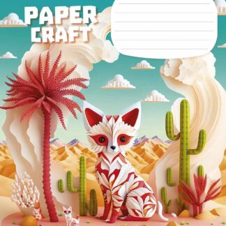 Зошит уч. "Школярик" 12арк.== /3354L/ "Paper craft" виб.УФ-лак (дівчинка) (30/300)