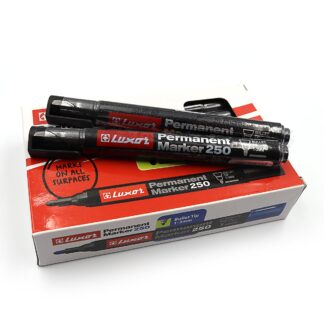 Маркер перм. "Luxor" /3451/ "250" черн., 1-3мм (12/144)