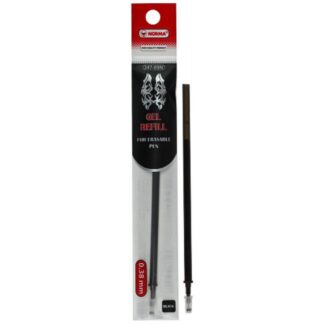 Стрижень гелевий "Пиши-стирай "NORMA" /347-09N/ 0.38 мм, чорний (20/240/5760)
