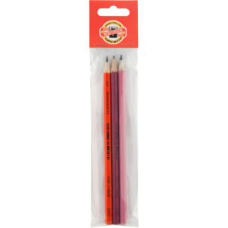 Олівець пр. "Koh-i-Noor" "ASTRA" 1602 HB ( полібег 3 шт)