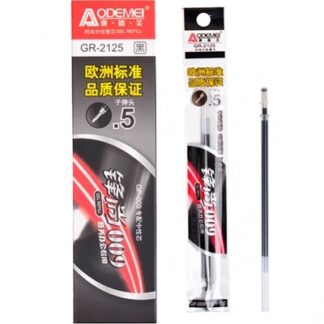 Стрижень гелевий "AODEMEI" /GR2125-BK/ "009" 0,5мм чорний (20/240/5760)